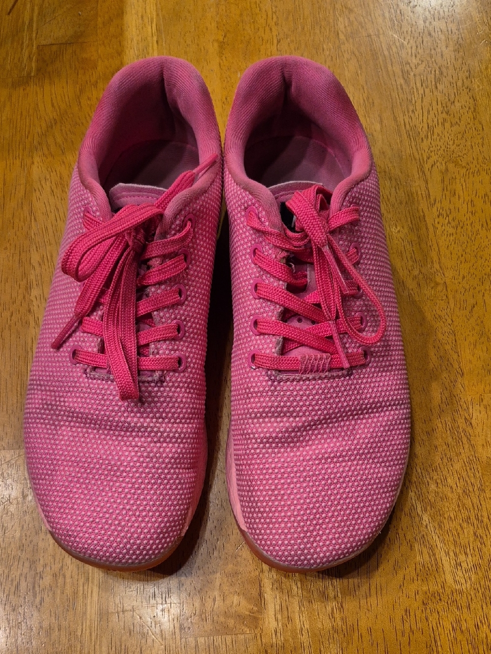 NOBULL Pink Knit Sneakers